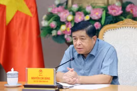 Deputy Prime Minister Nguyen Chi Dung at the event. (Photo: VNA)
