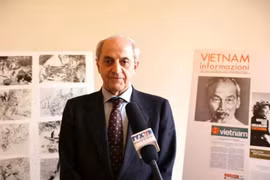 General Secretary of the Communist Party of Italy (PCI) Mauro Alboresi. (Photo: VNA)