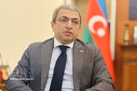 Ambassador of Azerbaijan to Vietnam Shovgi Kamal Oglu Mehdizadet (Photo: VNA)