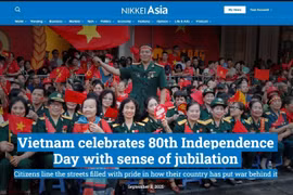 The mega story on the Nikkei Asia (Photo: VNA)