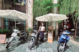 Wave Alpha - Honda Vietnam's best-selling motorbike model for months. (Photo: VNA)