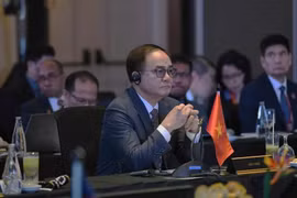 Deputy Minister of Home Affairs Vu Chien Thang attends the event (Photo: VNA)