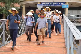 Indian tourists visit Vietnam. (Photo: VNA)
