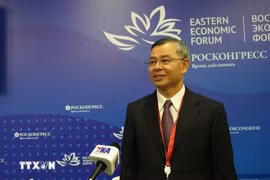 Vietnamese Minister of Finance Ngo Van Tuan grants an interview to the Vietnam News Agency (VNA). (Photo: VNA)