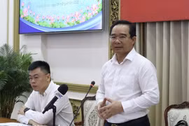 Chairman of the HCM City People’s Committee Nguyen Van Duoc speaks at the seminar. (Photo: VNA)