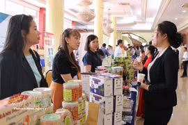 Visitors explore southern Vietnam's products (Photo: vNA)