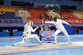Over 180 fencers compete at Southeast Asian Fencing Championships 2026 (Photo: VNA)