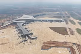 At the construction site of Long Thanh International Airport in late September 2026 (Photo: VNA)