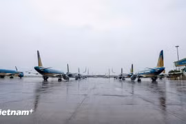 Da Nang, Phu Bai, Dong Hoi, and Tho Xuan airports have reopened after Typhoon Bualoi. (Illustrative photo: VNA)