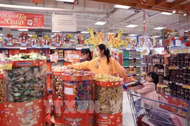 Affordable goods with fine packaging for upcoming Lunar New Year (Photo: VNA)