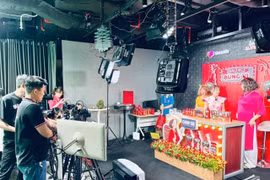 A livestream sales session on TikTok. (Photo: thesaigontimes.vn)