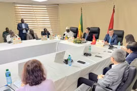 An overview of the working session (Photo: VNA)