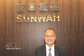 Dr Jonathan Choi, Chairman of Hong Kong’s Sunwah Group, Chairman of the Chinese General Chamber of Commerce in Hong Kong and Chairman of Vietnam’s VinaCapital Group (Photo: VNA)