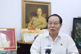 Chairman of the Vietnamese Business Association in Laos (AVILA) Duong Dinh Bang (Photo: VNA)