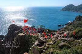 The geological diversity of Phu Yen Geopark creates many beautiful natural landscapes in the eastern part of Dak Lak province. (Photo: VNA)