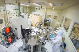 A key laboratory of the Vietnam National University-Ho Chi Minh City. (Photo: VNA)