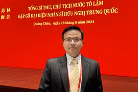 Duong Cam Vinh, PhD in Mechanical Engineering from Tsinghua University (Photo published by VNA)