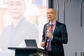 Deputy Director of the Agency of Foreign Trade under the Ministry of Industry and Trade Tran Thanh Hai. (Photos courtesy of RMIT Vietnam)