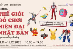 “OMOCHA: Japanese Toys Today” exhibition will be held at AEON Mall Long Bien, Hanoi, from November 14 to December 15. (Source: the organizers)