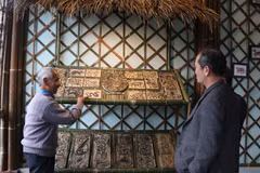 Sinh folk paintings (Photo: VNA)