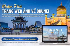 A photo website was launched at Bruneicharm.com, showcasing the Brunei's landscapes, people, and unique cultural features. (Photo: Vietnamese Embassy in Brunei)