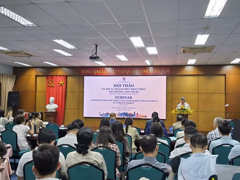 An overview of the seminar entitled "Opportunities and challenges for market development in Turkish market" (Photo: Ministry of Industry and Trade)