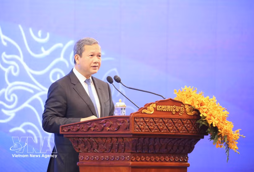 Prime Minister of Cambodia Hun Manet (Photo: VNA)