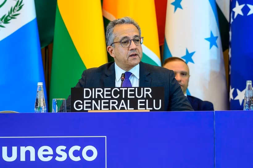 UNESCO Director-General Khaled El-Enany (Photo published by VNA)