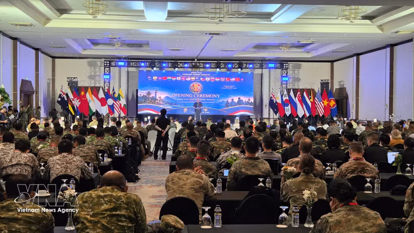 A view of the opening ceremony of Exercise Trident Resolve 2026 in Indonesia on September 22 (Photo: VNA)