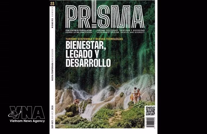 PRISMA magazine cover (Photo: VNA)