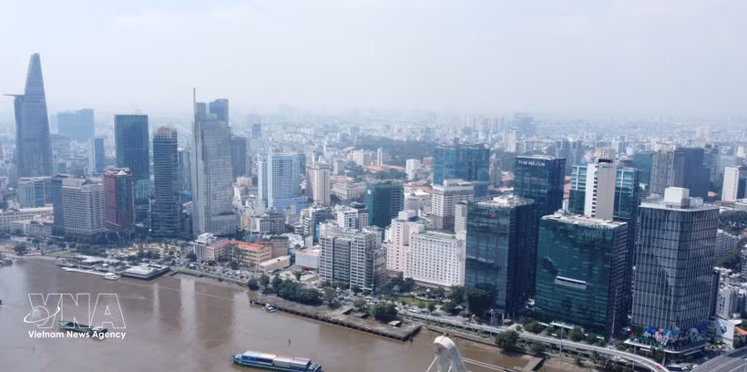 The Vietnam International Finance Centre in Ho Chi Minh City, with its many groundbreaking mechanisms, is attracting many international investors (Photo: VNA)