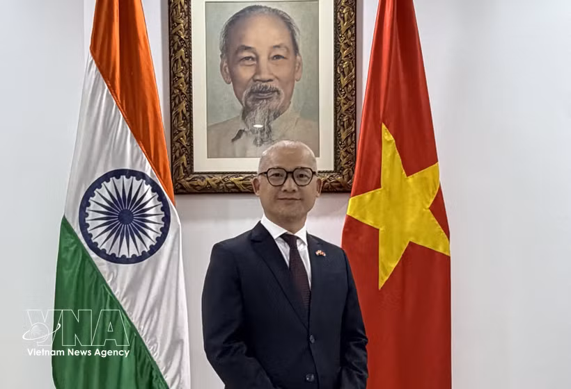 Vietnamese Ambassador to India Trinh Minh Manh (Photo: VNA)