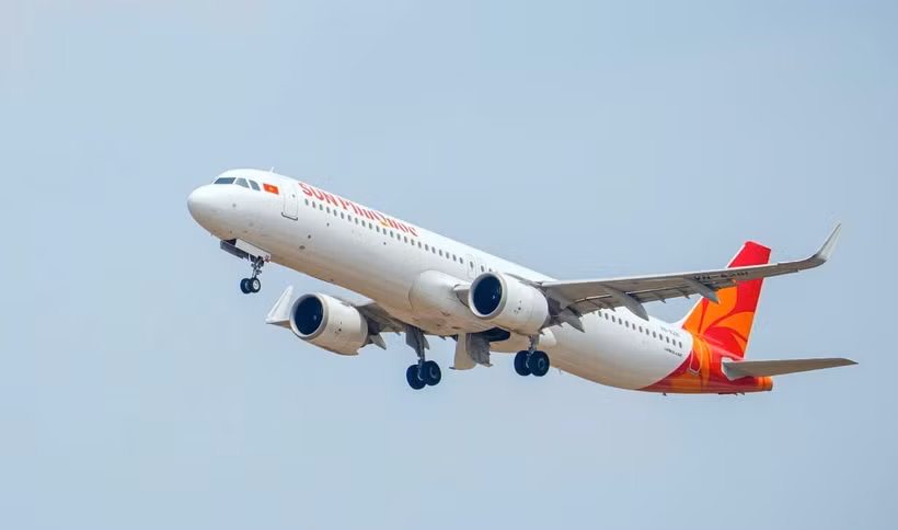 An airplane of Sun PhuQuoc Airways (Photo published by VNA)