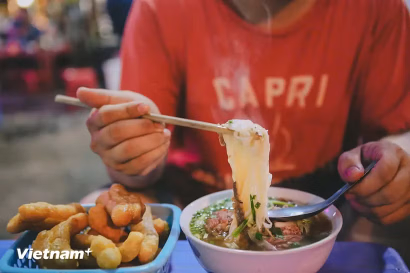 Pho – a national intangible cultural heritage (Photo: VietnamPlus)