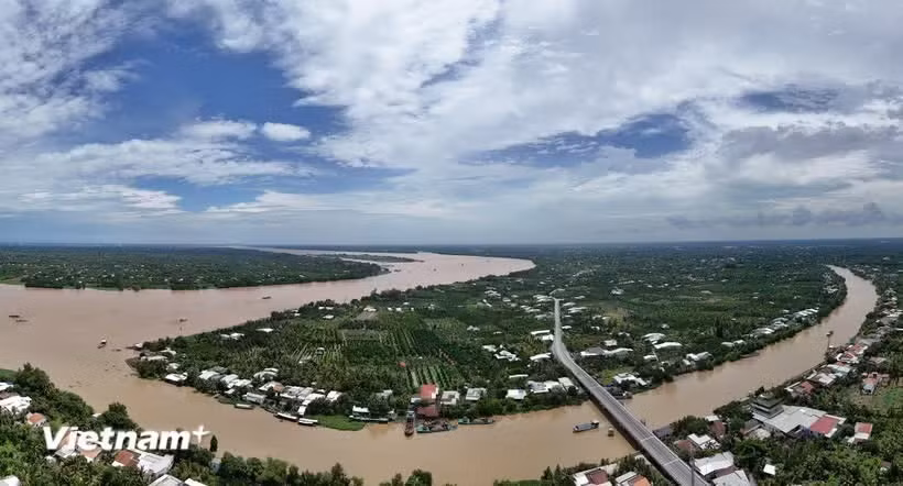 The Mekong Delta. (Photo: VietnamPlus)