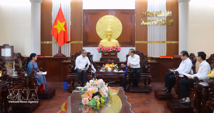 At the meeting (Photo: VNA)