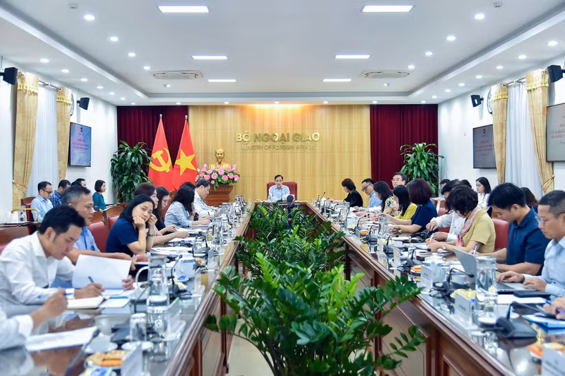 At the inter-agency meeting (Photo: VNA)
