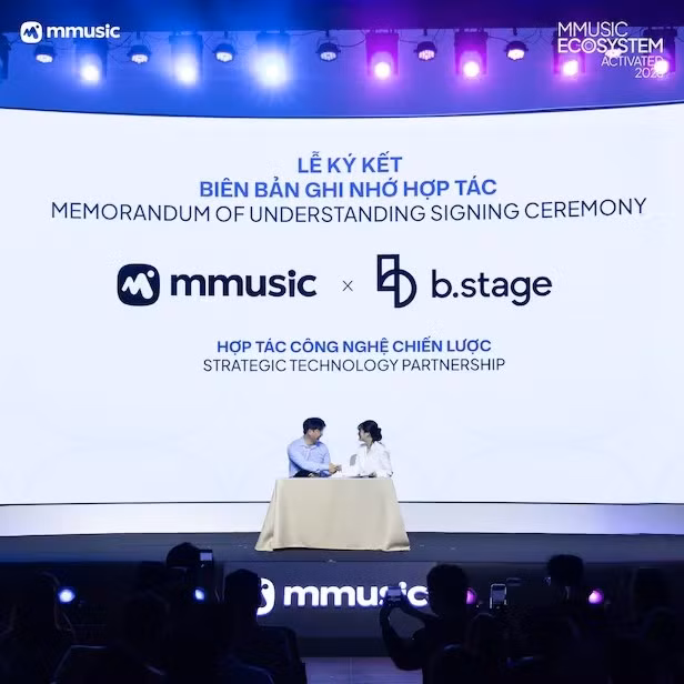 BeMyFriends signs a strategic partnership agreement with MMusic and launches mfan, an integrated fandom platform for the Vietnamese market (Photo courtesy of BeMyFriends)