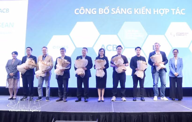 Members of the Vietnam-ASEAN value chain cooperation initiative make debut (Photo: VNA)