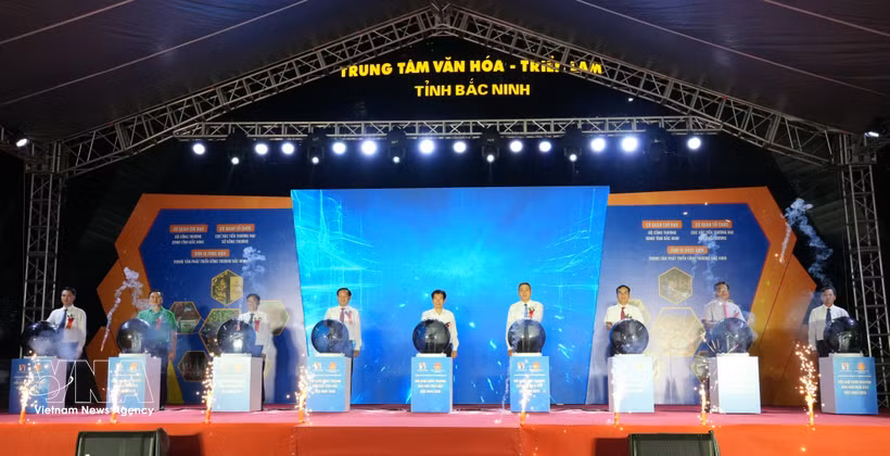 A view of a ceremony to kick off the Northern Industry and Trade Fair - Bac Ninh 2026 on September 16, 2026 (Photo: VNA)