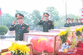 Nghe An team journeys through Laos to bring fallen comrades home