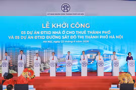 Hanoi accelerates urban development with five rail lines, three housing projects