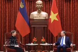 Top leader receives Liechtenstein Prime Minister
