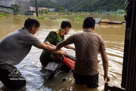 Heavy rain causes damage in Lao Cai