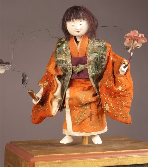 Ningyo dolls will be displayed at the Japanese Autumn Festival. (Photo: antiquejapanesedolls.com)