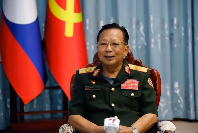 General Chansamone Chanyalath, Lao Deputy Prime Minister and Defence Minister (Photo: VNA)