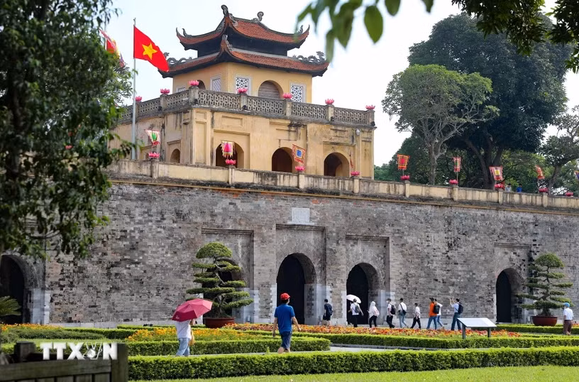 UNESCO World Heritage site Thang Long Imperial Citadel in Hanoi (Photo: VNA)