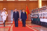 Official welcome ceremony for Thai King and Queen on State visit to Vietnam