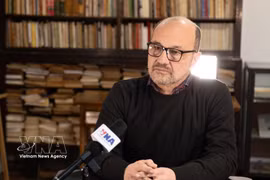 Marcelo Rodriguez, head of the Commission for Foreign Affairs of the Communist Party of Argentina (PCA) Central Committee, in an interview granted to the Vietnam News Agency. (Photo: VNA)