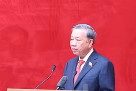 Party General Secretary To Lam speaks at the 8th Congress of the Central Public Security Party Organisation (Photo: VNA)